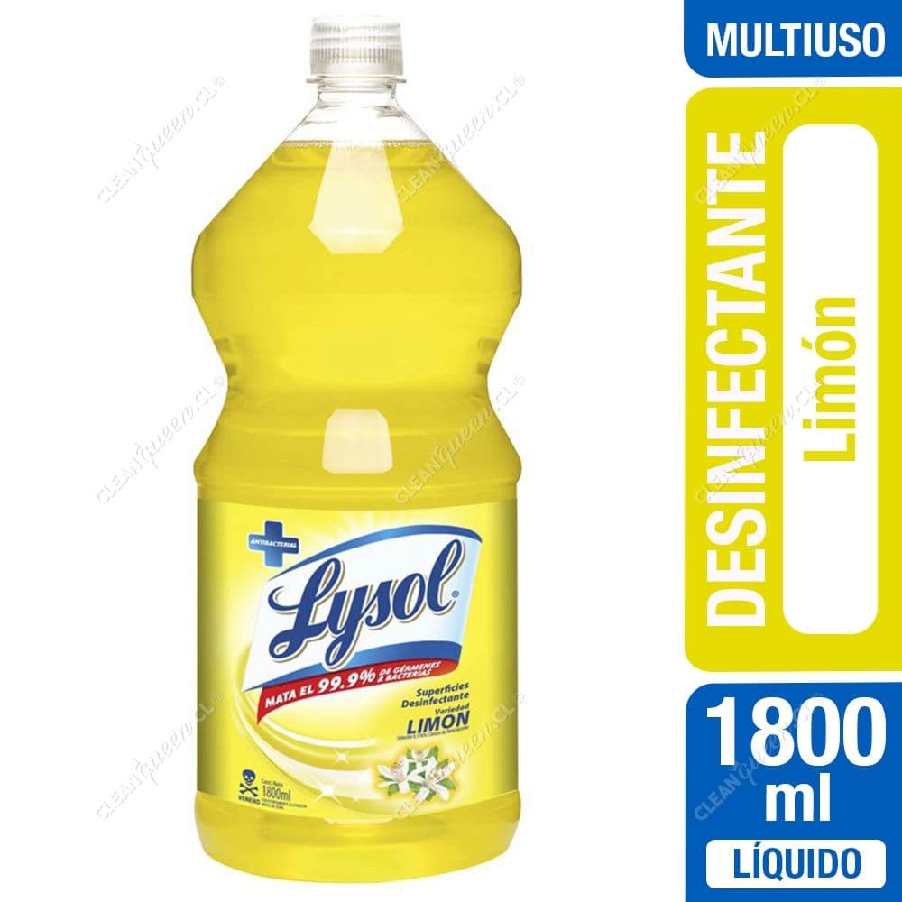 Lysol Desinfectante Líquido Limón 1800 ml