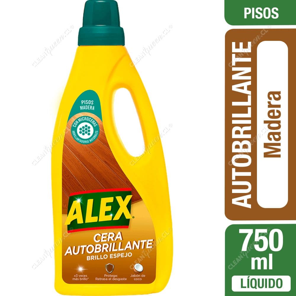 Alex Cera Líquida Piso Madera 750 cc