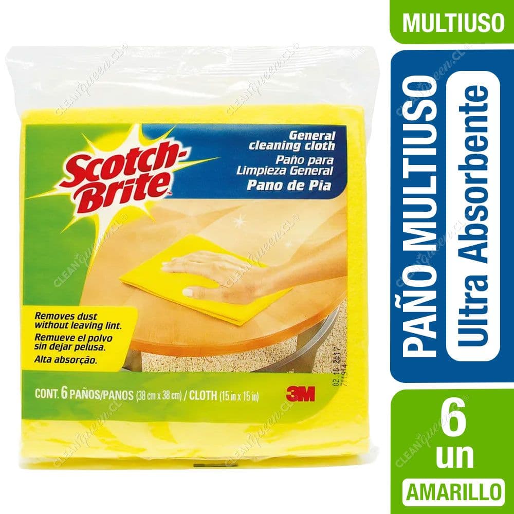 Scotch-Brite Paño Multiuso 6 un