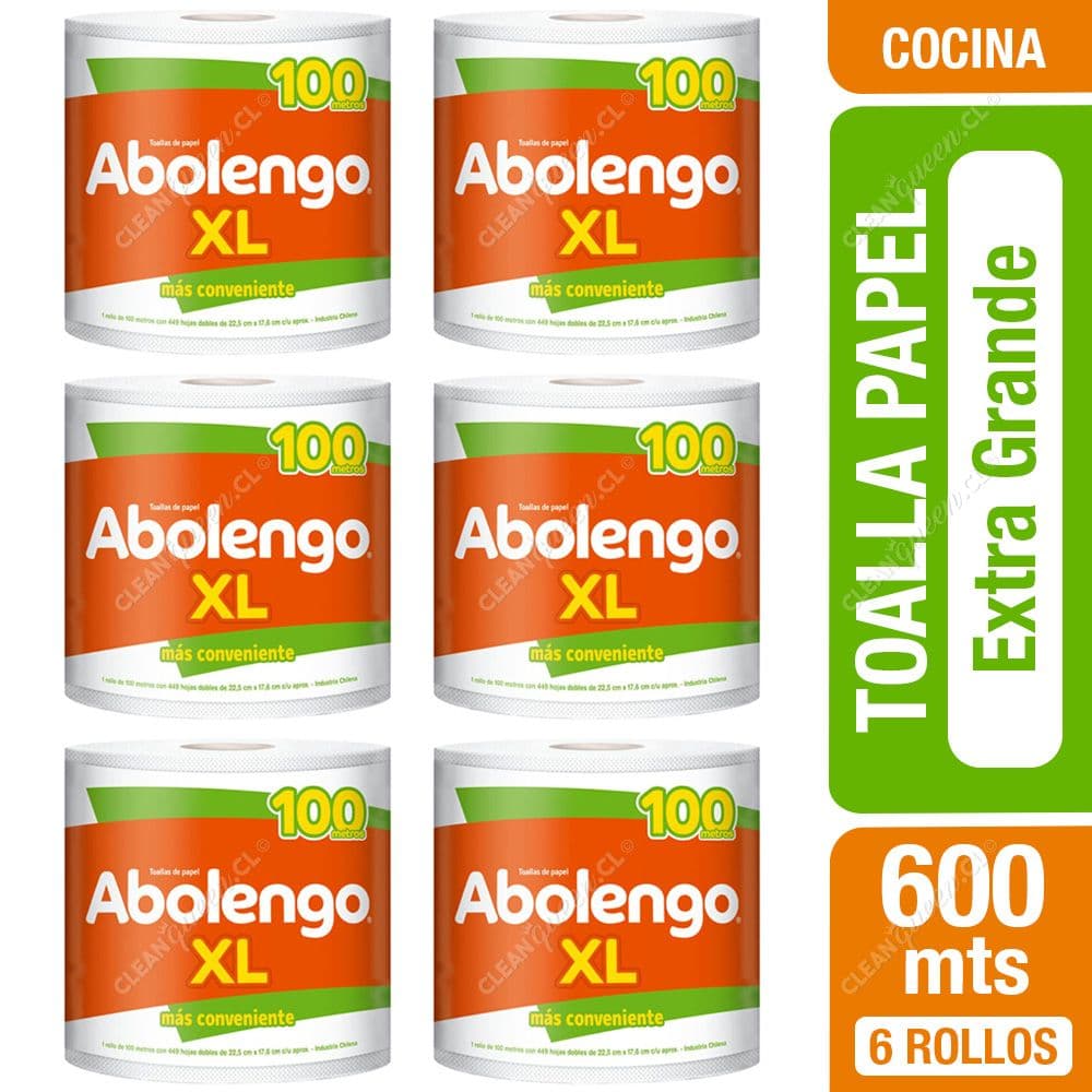 Abolengo Toalla Papel XL 100 m 6 un