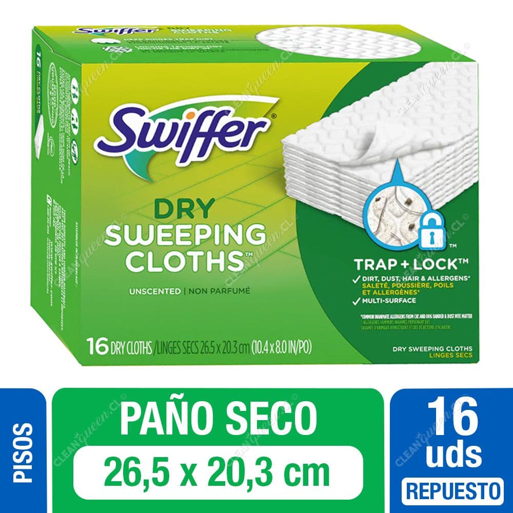Swiffer Repuesto Mopa Paño Seco 16 un