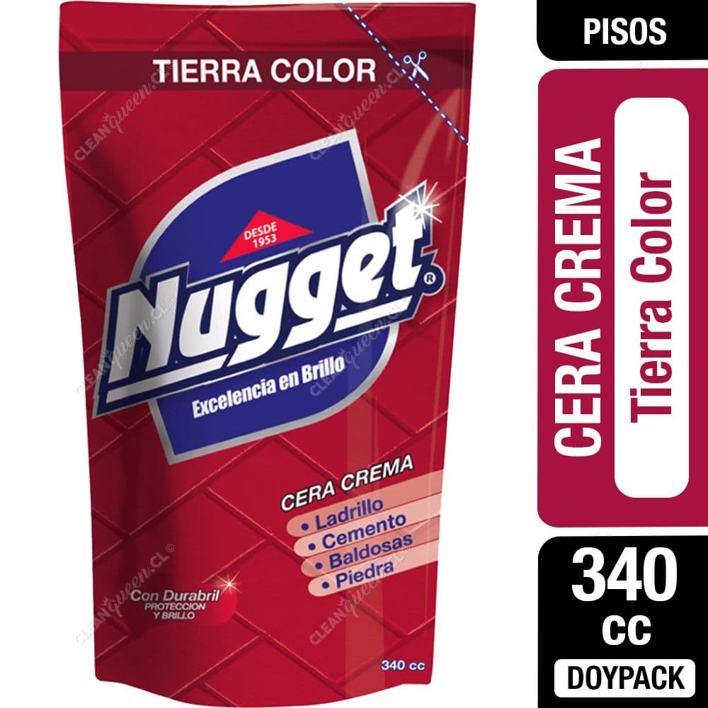 Nugget Cera Crema Tierra Color 340 cc