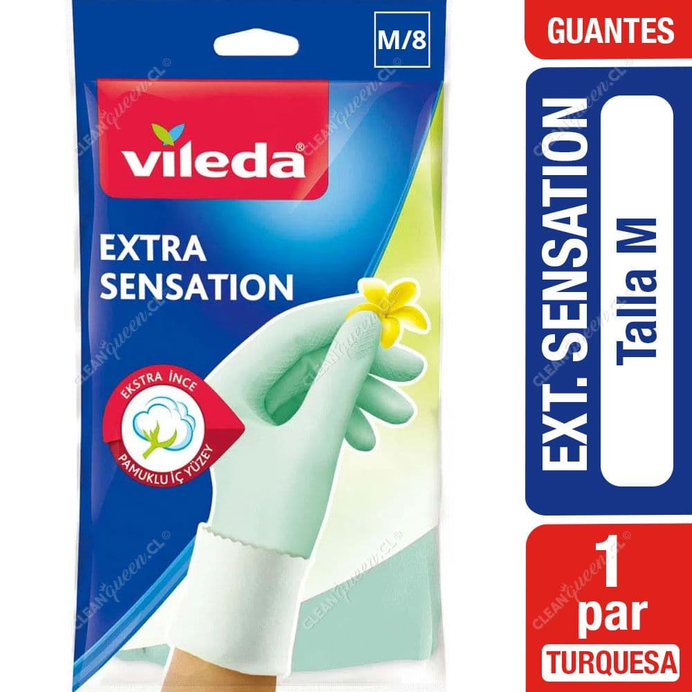 Vileda Guantes Extra Sensation Talla m