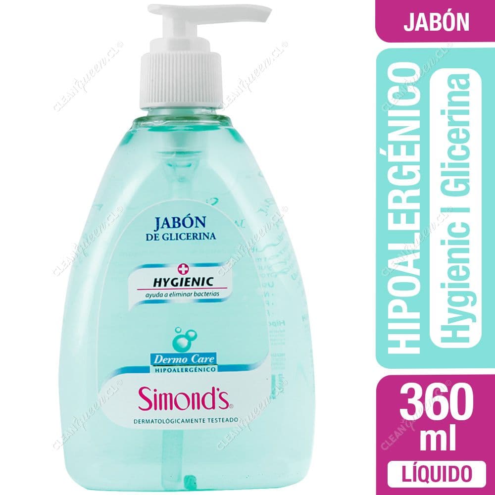 Jabón Líquido Hygienic Simond's Dermocare 360 ml
