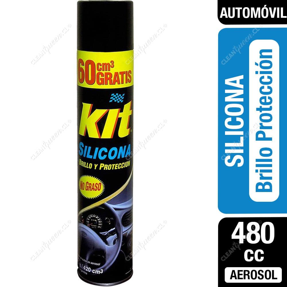 Kit Silicona Automóvil Aerosol 420 cc