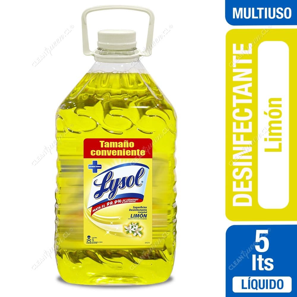 Lysol Desinfectante Líquido Limón 5 L