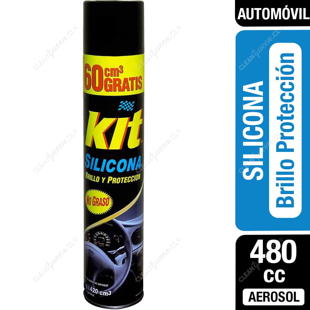 Kit Silicona Automóvil Aerosol 420 cc