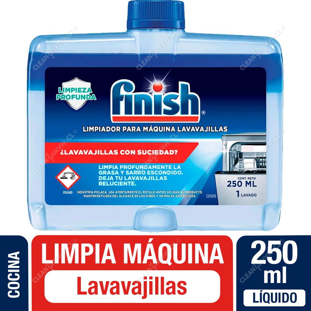 Finish Limpiador Máquina Lavavajillas 250 ml