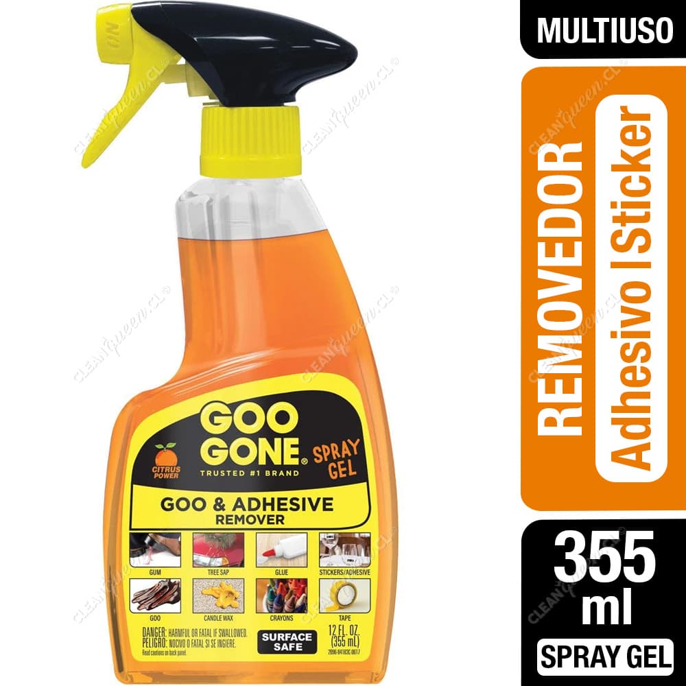 Goo Gone Removedor Adhesivos Spray Gel 355 ml