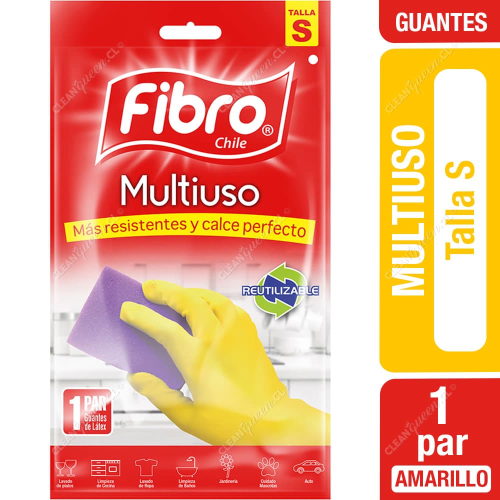 Fibro Guantes Multiuso Talla S