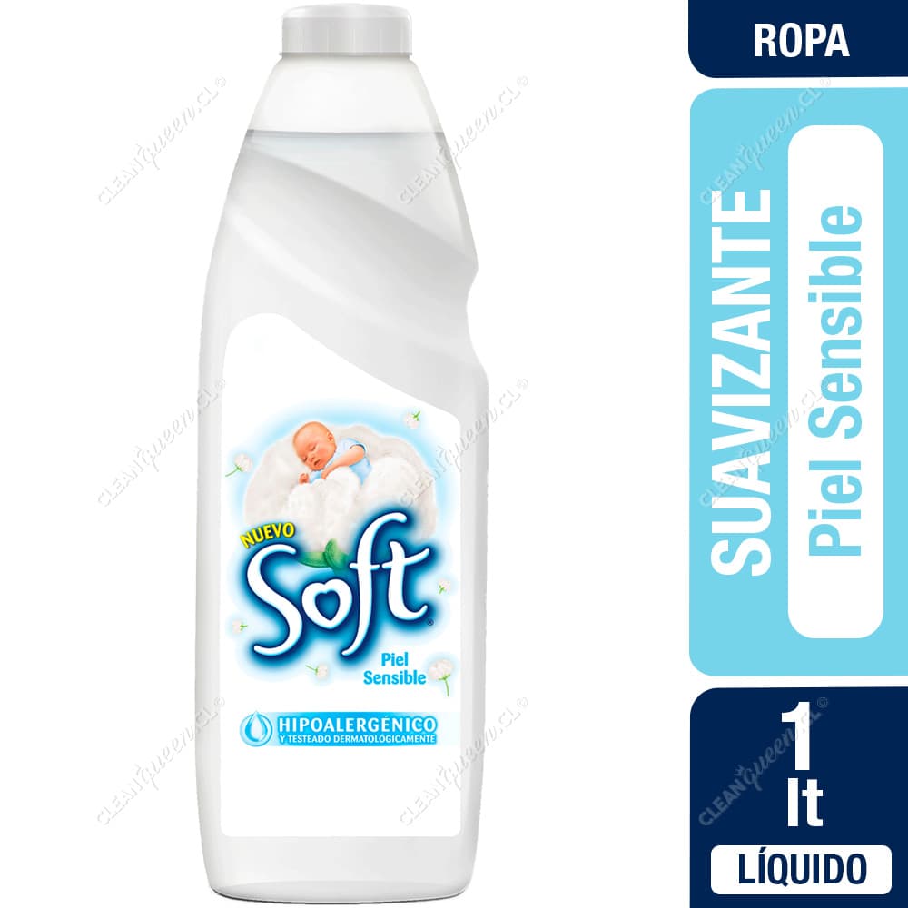 Soft Suavizante Ropa Piel Sensible 1 L