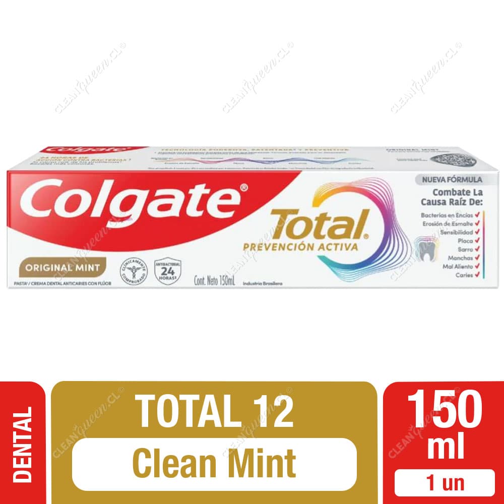 Colgate Pasta Dental Total 12 Clean Mint 150 ml