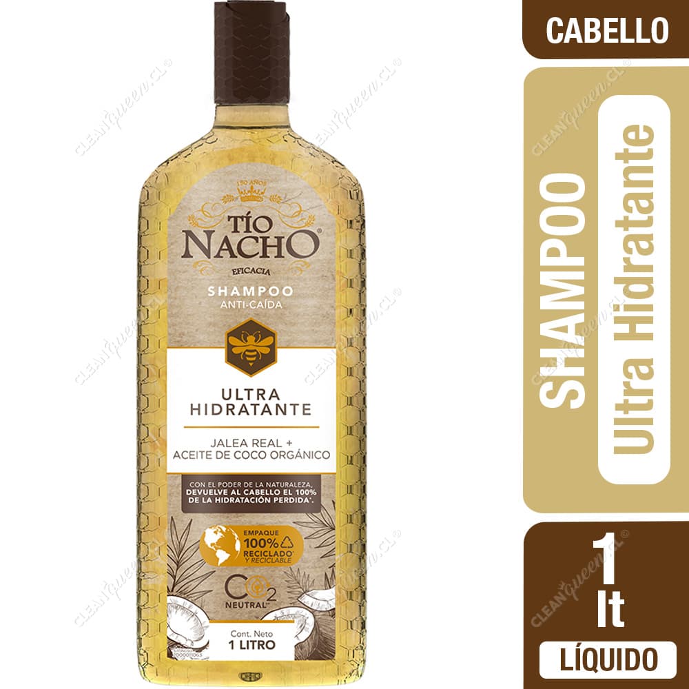 Tío Nacho Shampoo Anticaída Ultra Hidratante 1 L