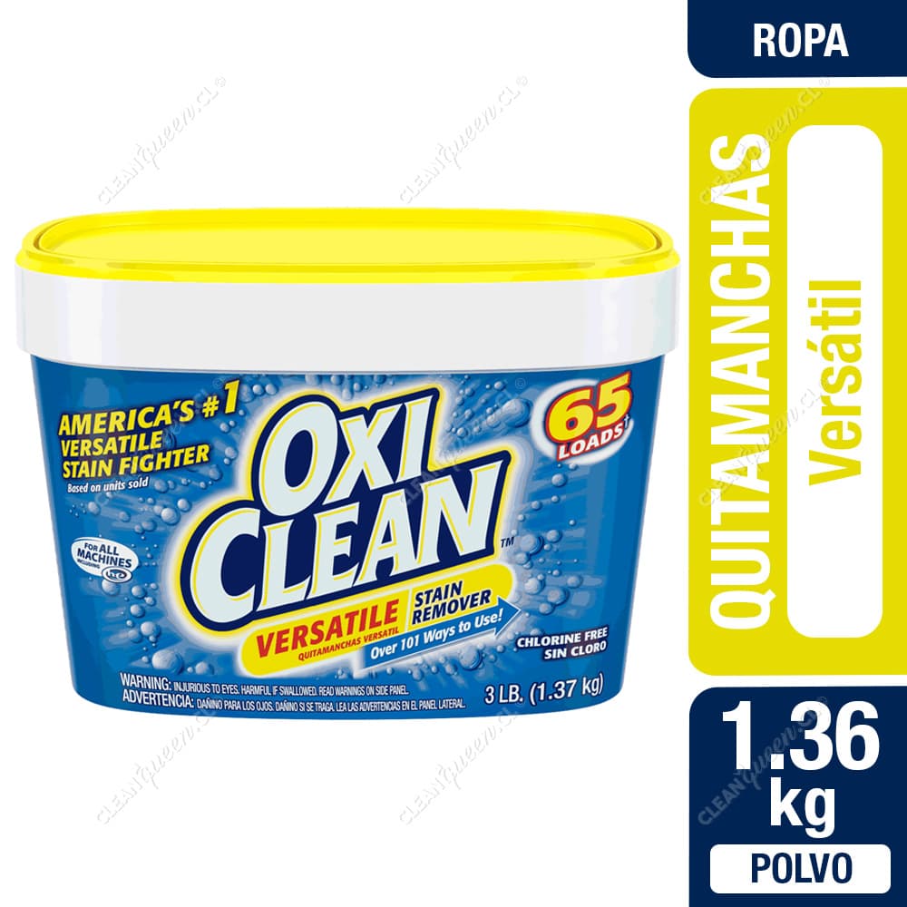 OxiClean Quitamanchas en Polvo Versátil 1.36 kg