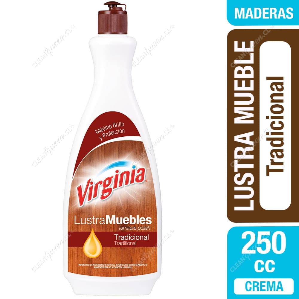 Virginia Lustra Muebles Crema Tradicional 250 cc