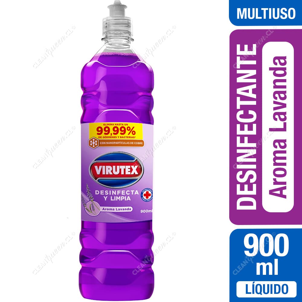 Virutex Desinfectante Líquido Lavanda 900 ml
