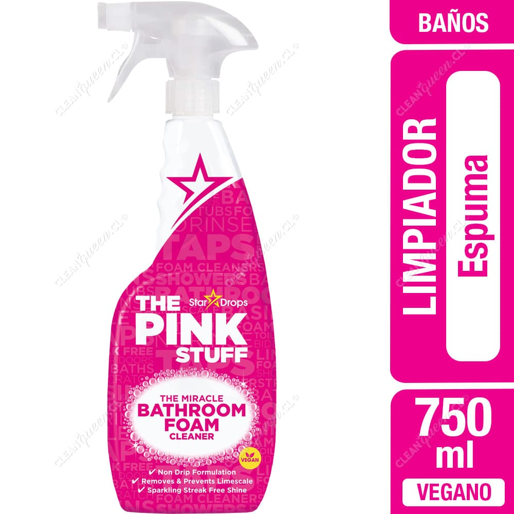 The Pink Stuff Limpiador Baño Espuma 750 ml