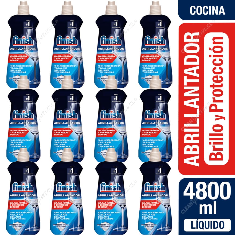 Finish Lavavajilla Abrillantador 12 x 400 ml