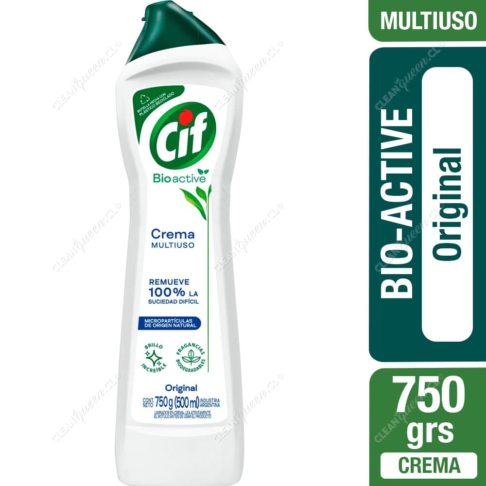 Cif Limpiador Crema Bioactive Original 750 g