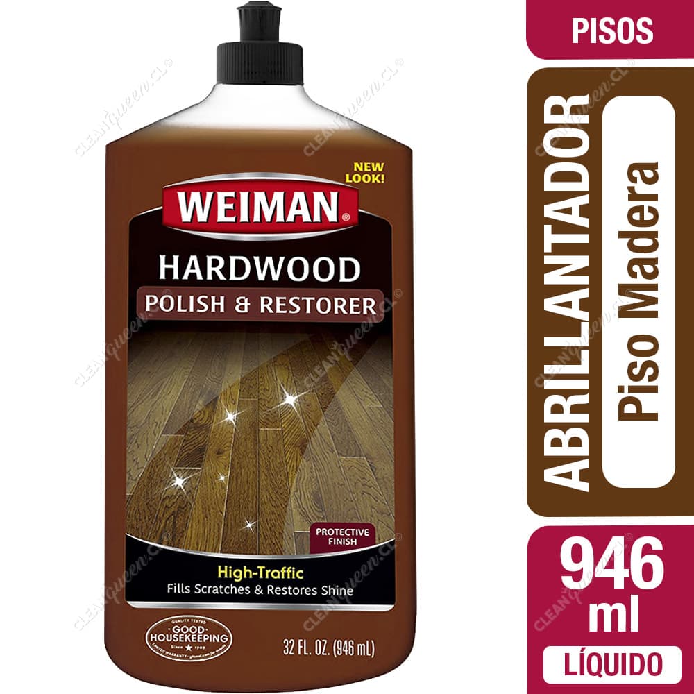 Weiman Abrillantador Líquido Pisos Madera 946 ml