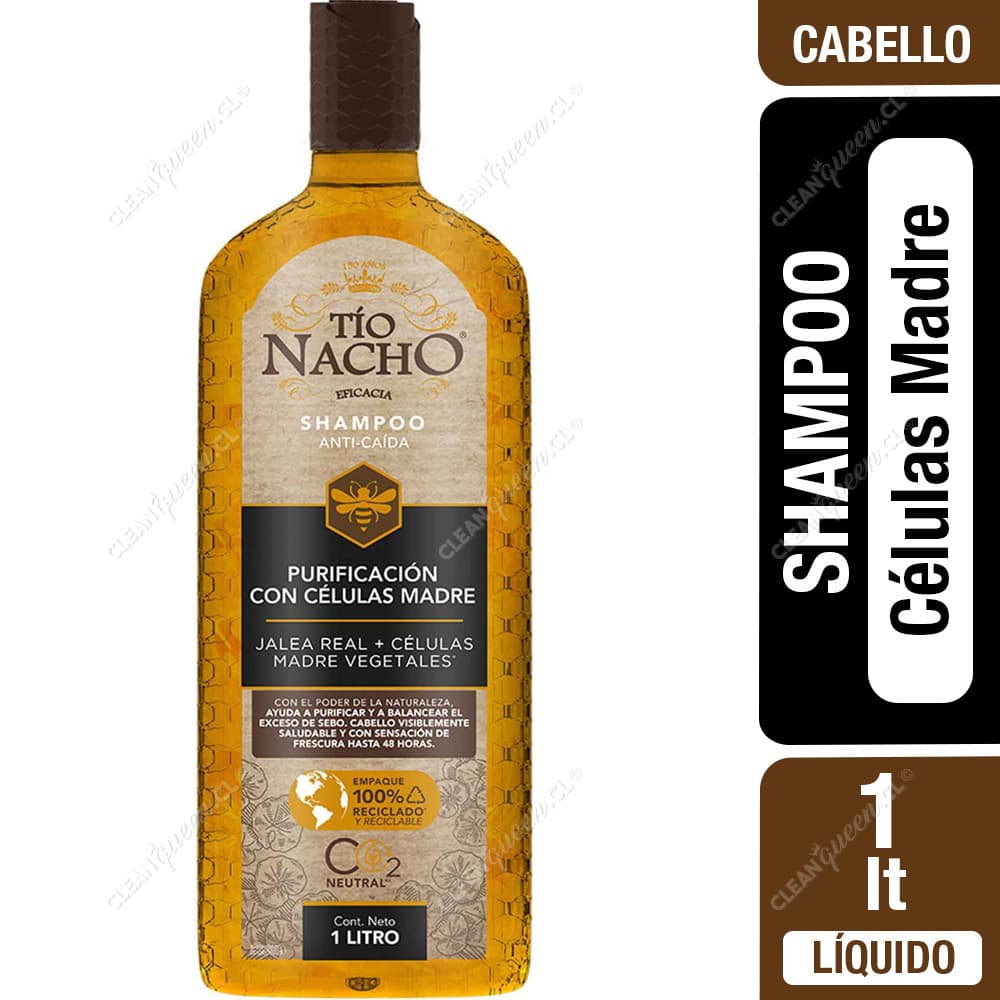 Tío Nacho Shampoo Anticaída Células Madre 1 L