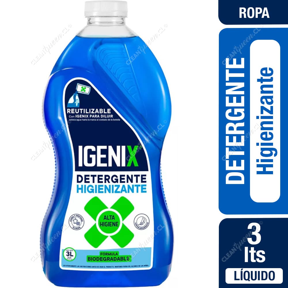 Igenix Detergente Líquido Higienizante 3 L