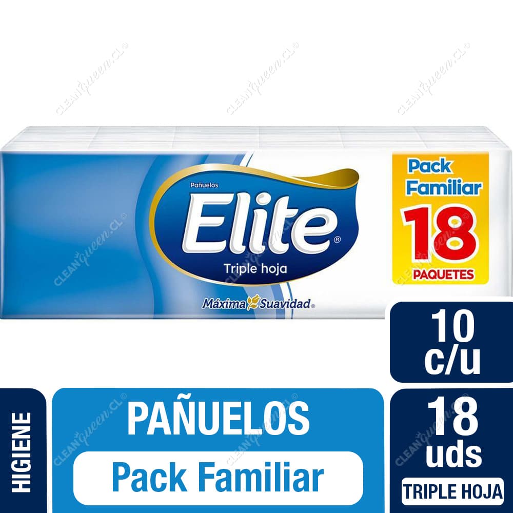 Elite Pañuelo Triple Hoja 10 un X 18 un