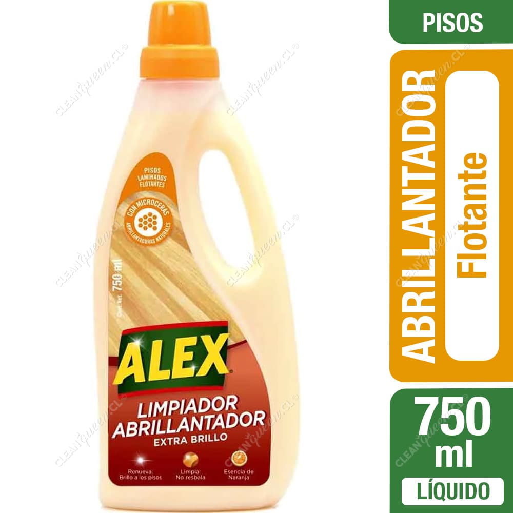 Alex Limpiador Abrillantador Piso Laminado 750 ml