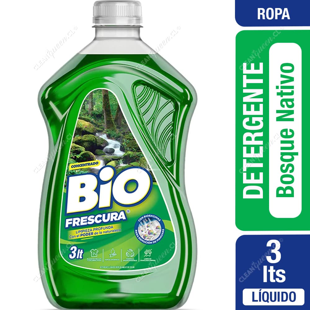 Bio Frescura Detergente Líquido Bosque Nativo 3 L