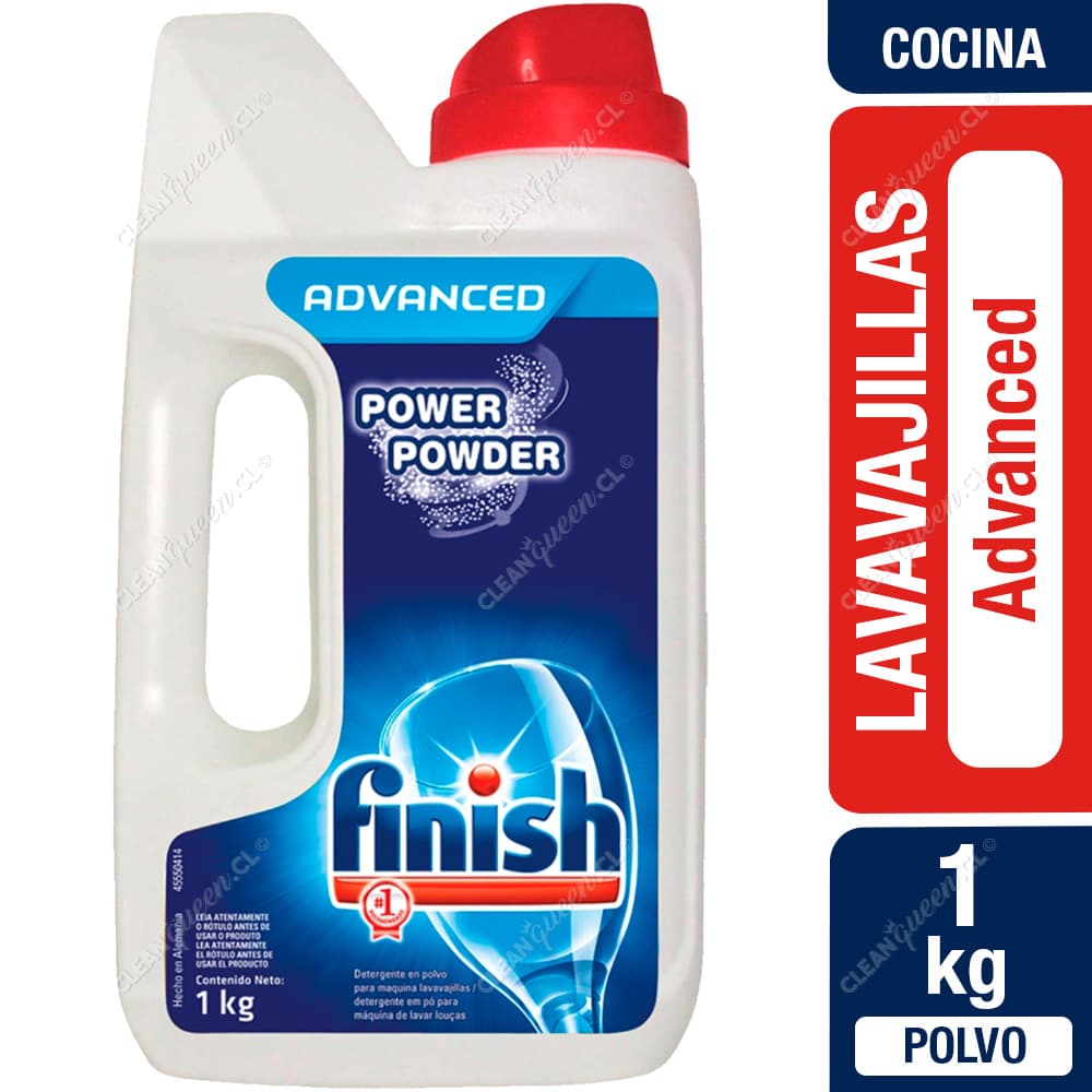 Finish Detergente Lavavajillas Polvo Advanced 1 kg