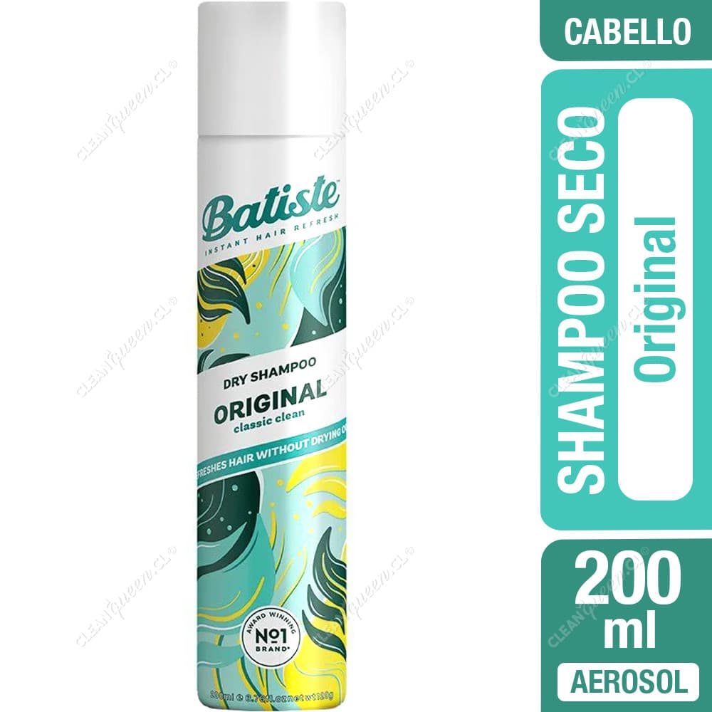 Batiste Shampoo Seco Original Aerosol 200 ml