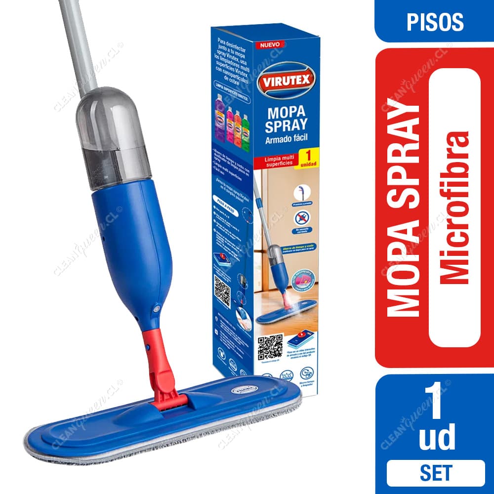 Virutex Mopa Microfibra Spray