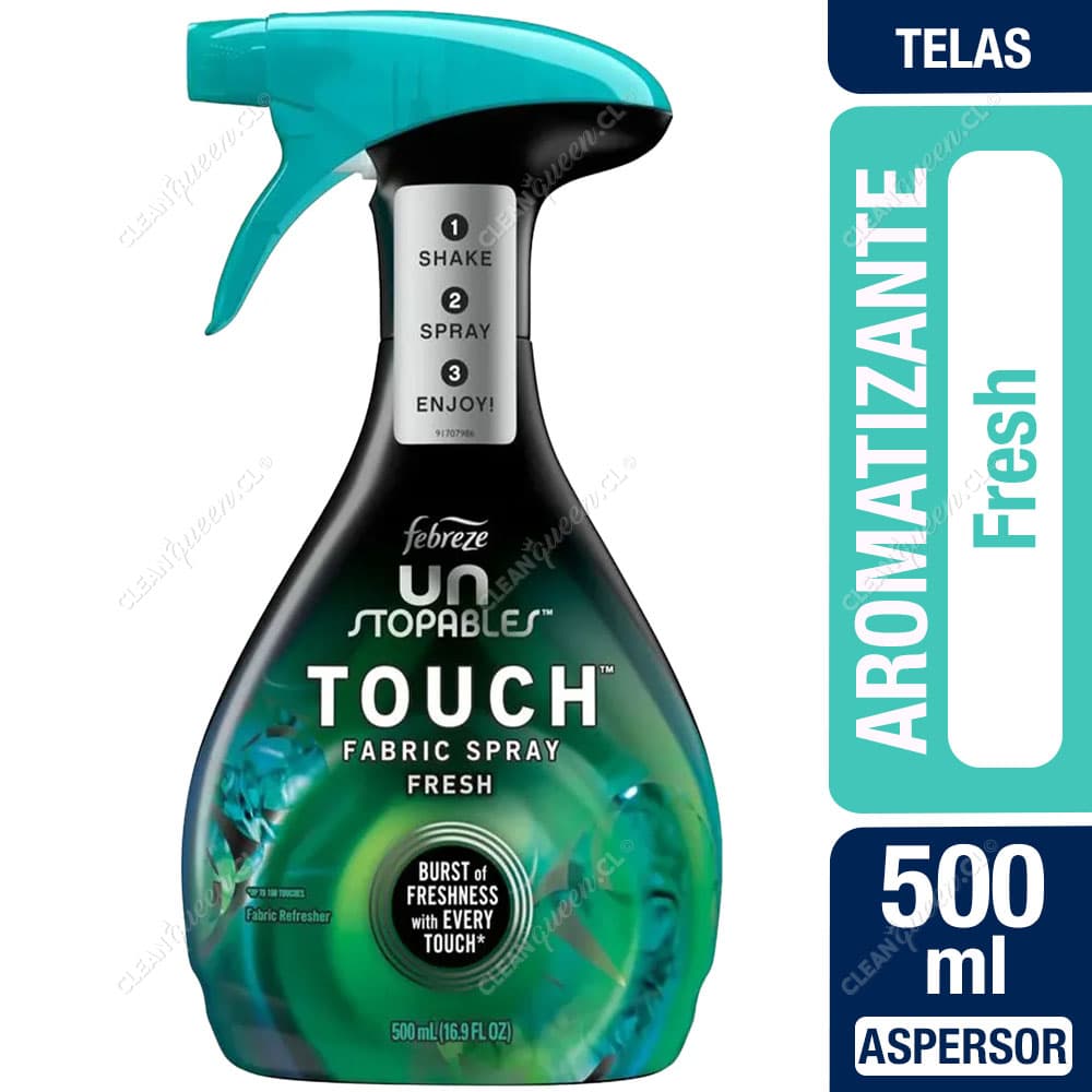 Febreze Aromatizante Telas Unstopables Touch Fresh 500 ml