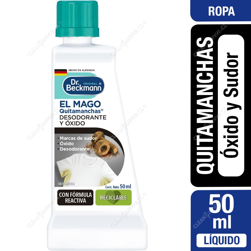 Dr. Beckmann el Mago Quitamanchas Óxido y Desodorante 50 g