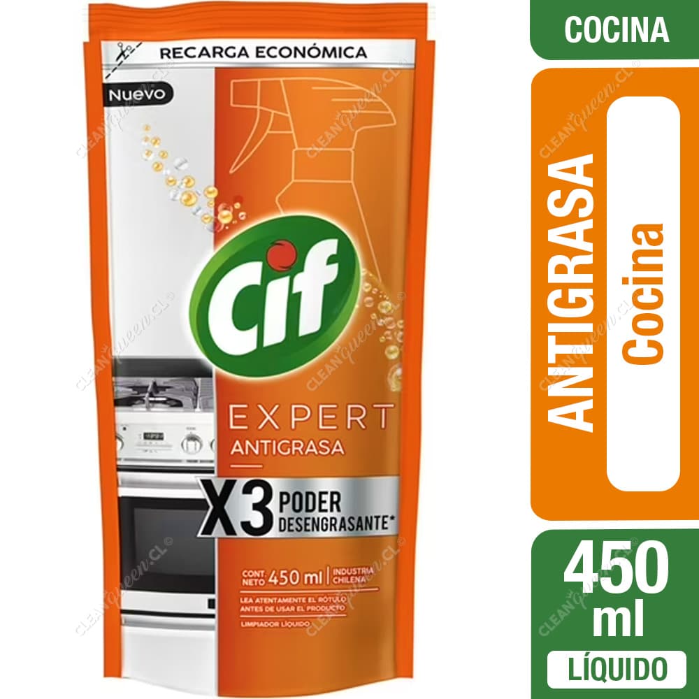 Cif Limpiador Antigrasa Cocina Expert Doypack 450 ml