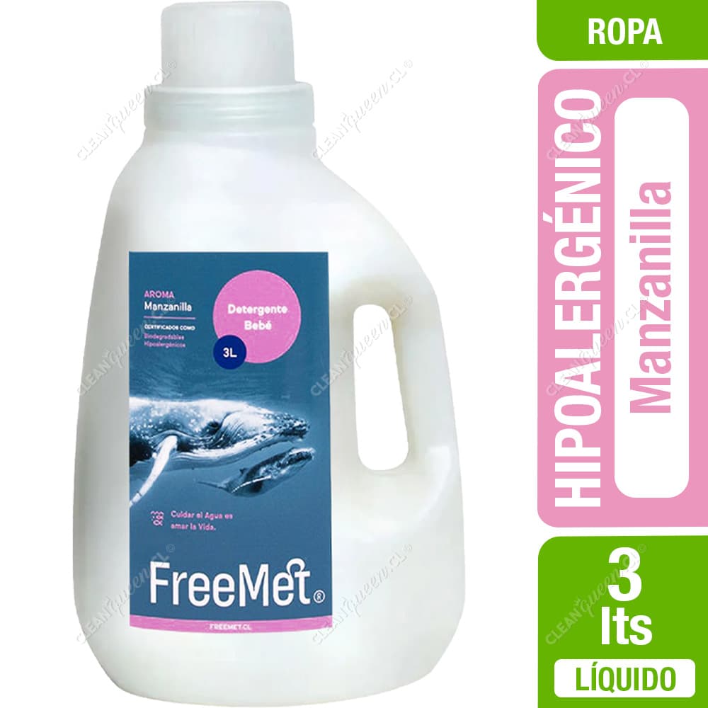Freemet Detergente Ecológico Bebé Hipoalergénico 3 L