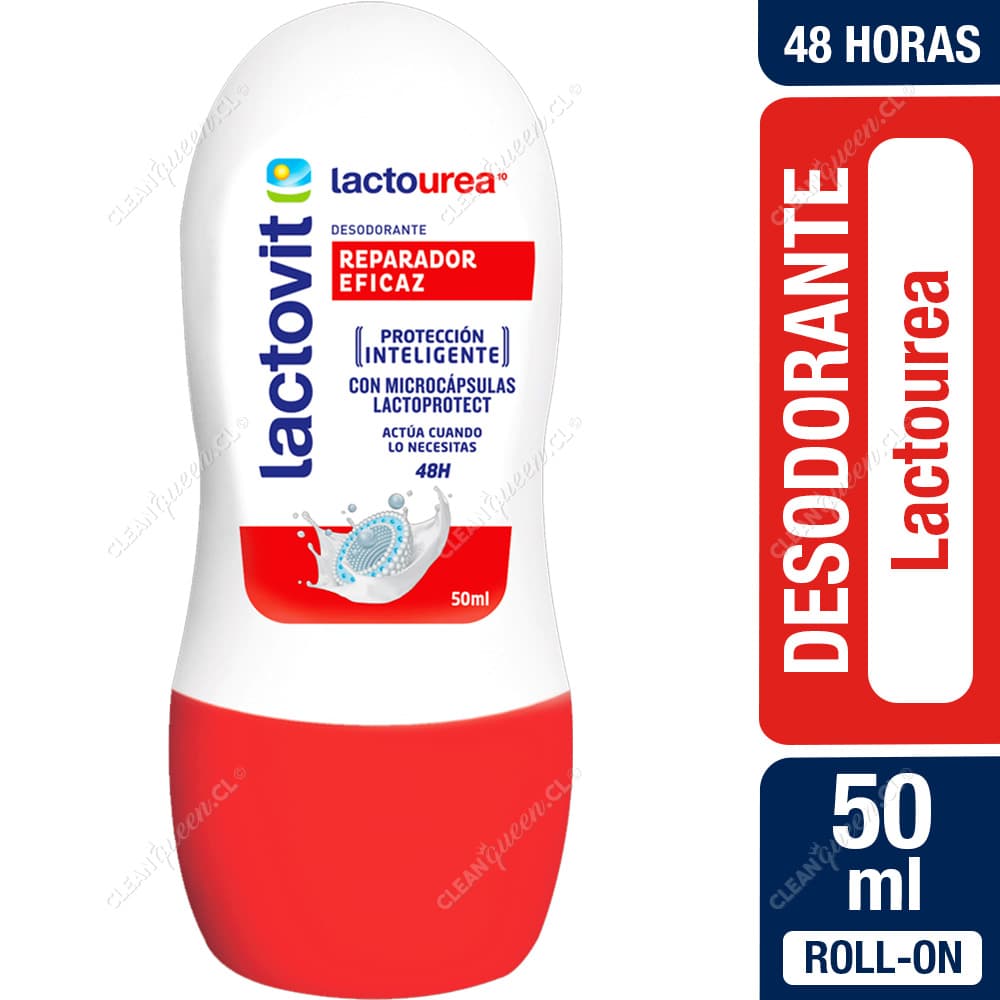 Lactovit Desodorante Roll-On Reparador Lactourea 50 ml