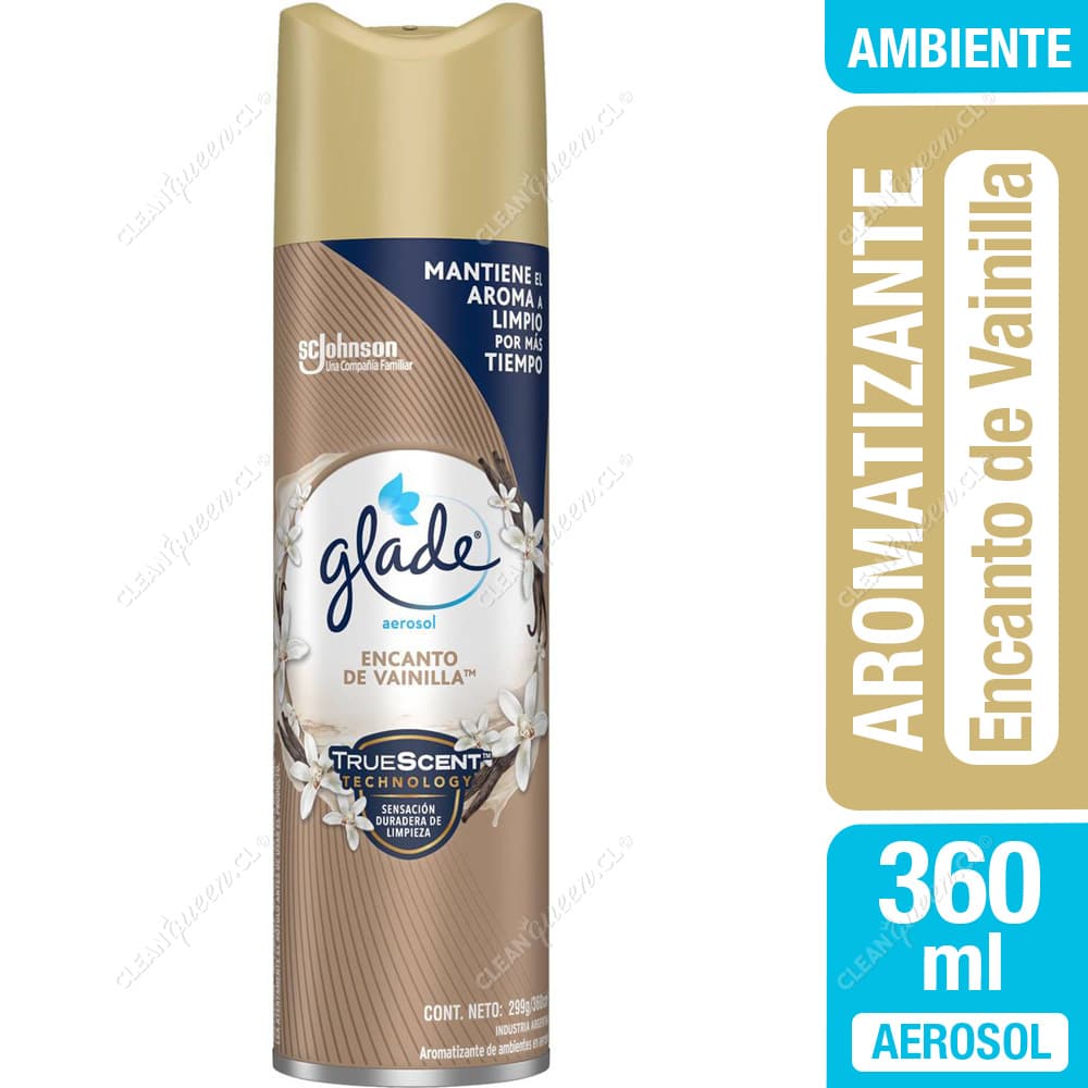 Glade Aromatizante Ambiental Encanto de Vainilla 360 ml