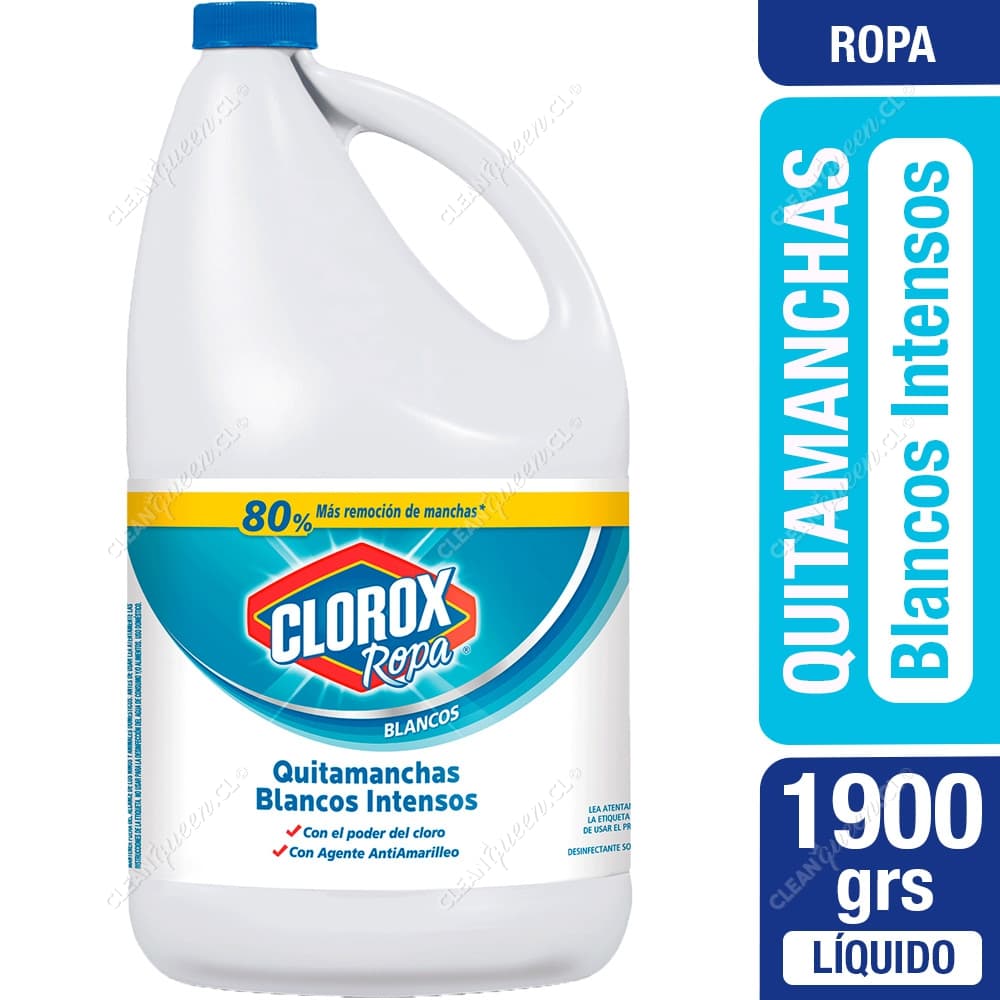 Clorox Quitamanchas Blancos Intensos 1900 g