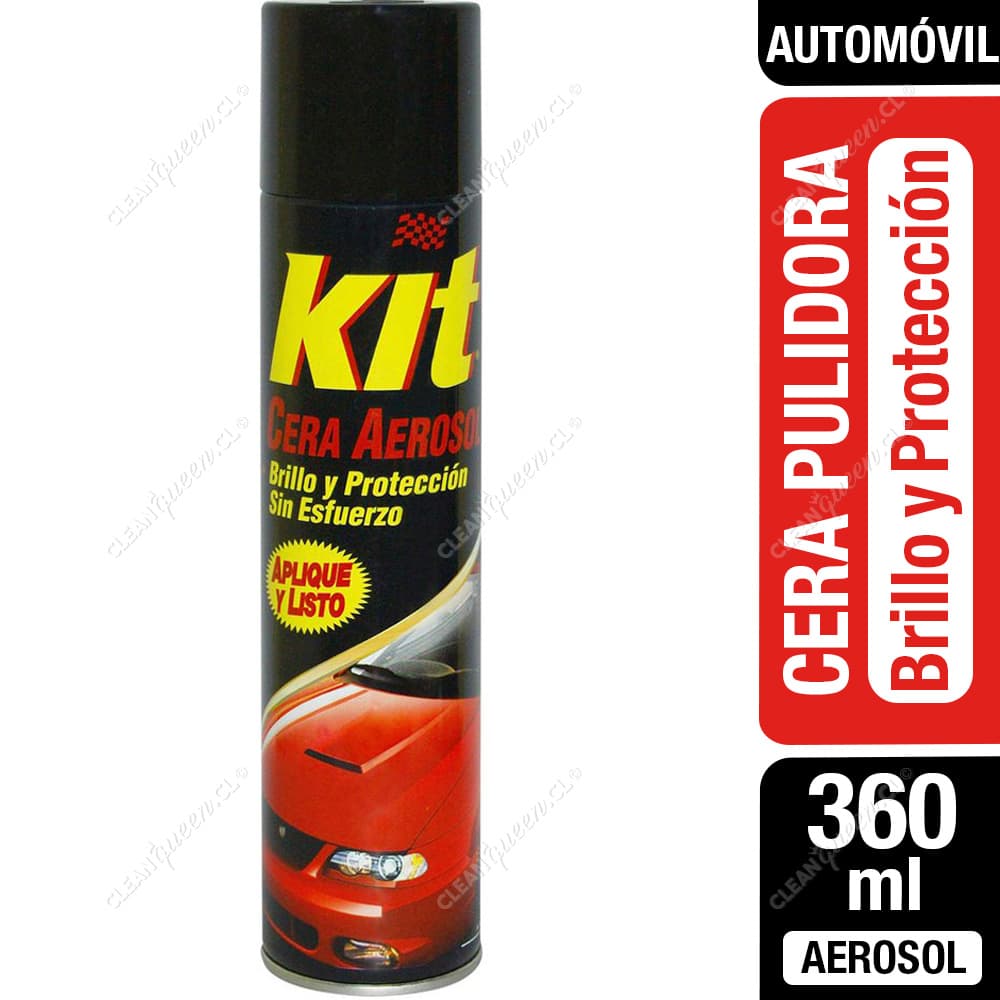 Kit Cera Automóvil Aerosol 360 ml