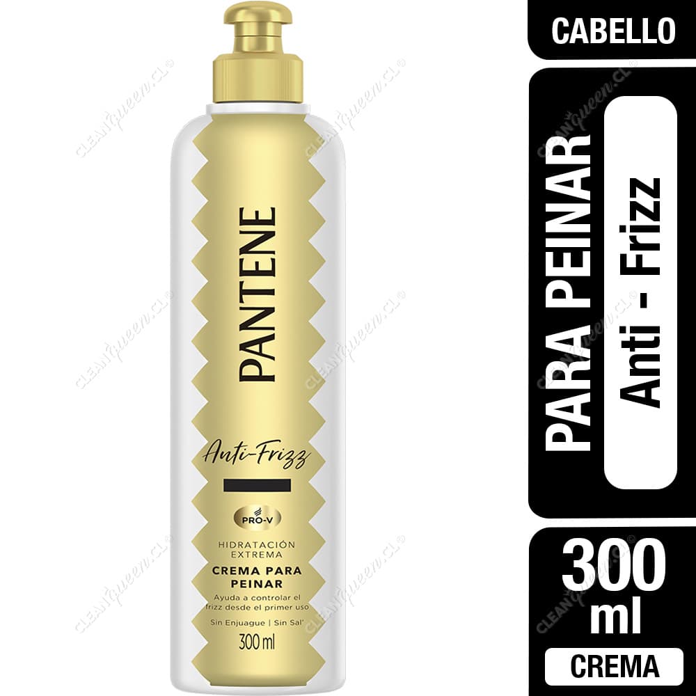 Pantene Crema para Peinar Anti Frizz 300 ml