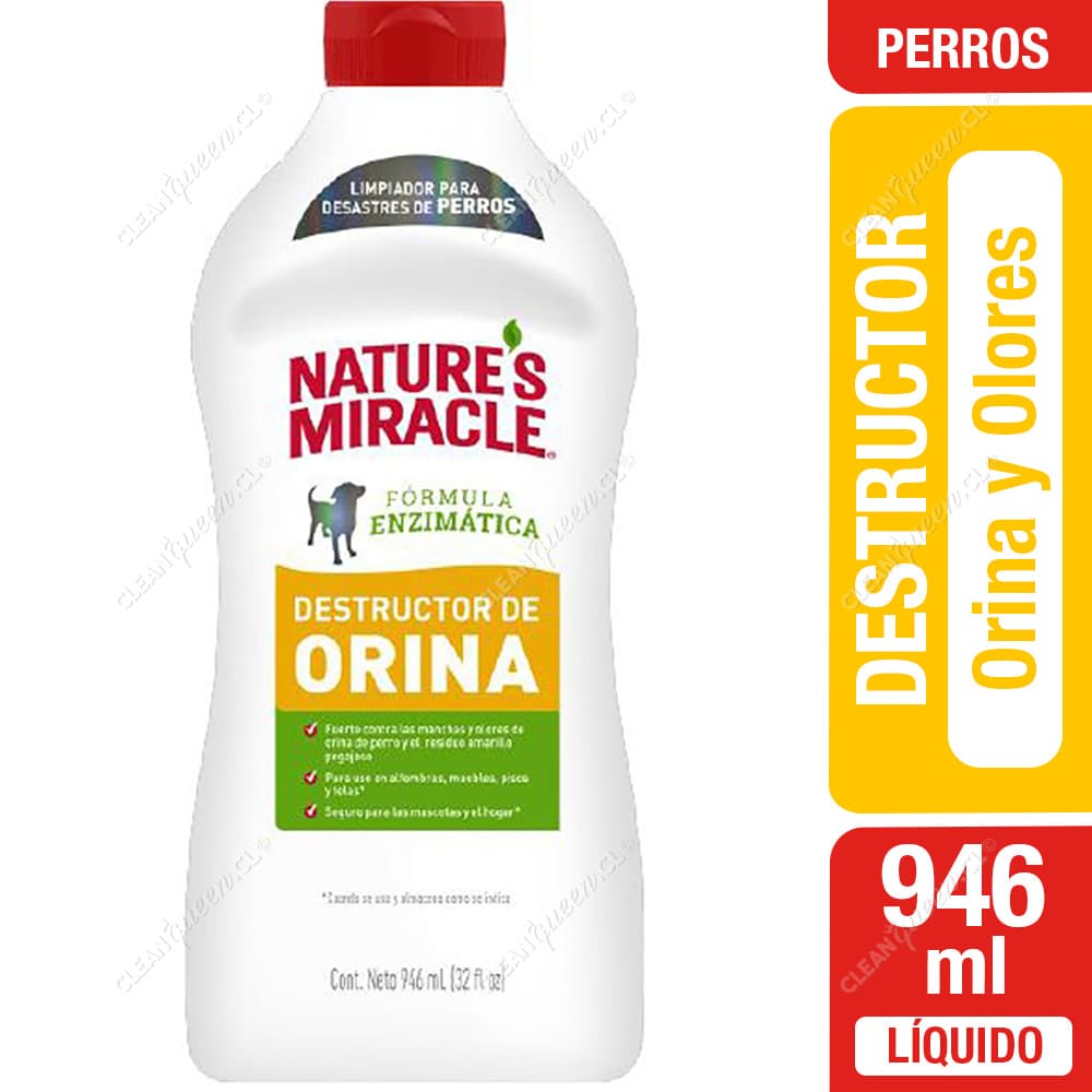 Nature's Miracle Destructor de Orina para Perro 946 ml