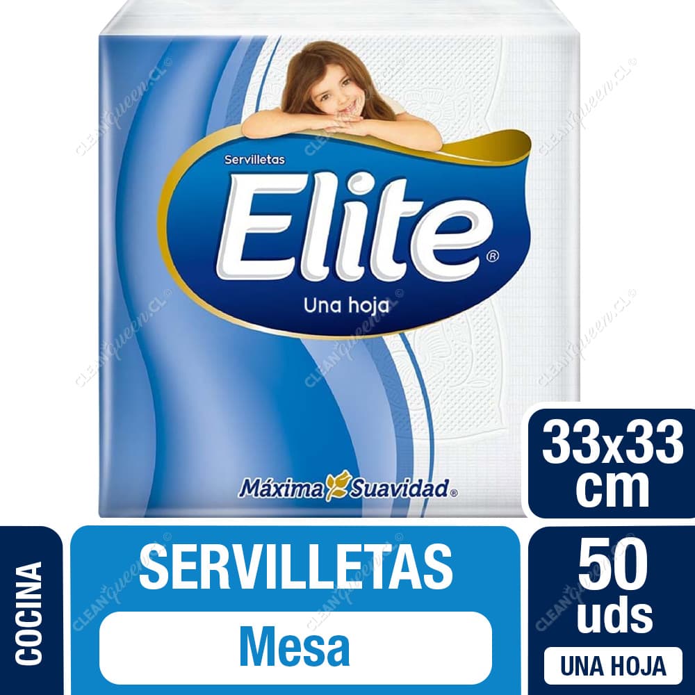 Elite Servilleta Mesa 33 x 33 cm 50 un