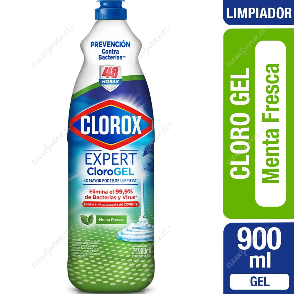 Clorox Cloro Gel Menta Fresca 900 ml