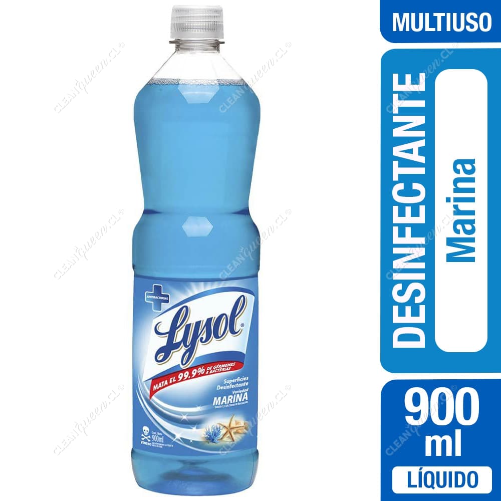 Lysol Desinfectante Líquido Marina 900 ml