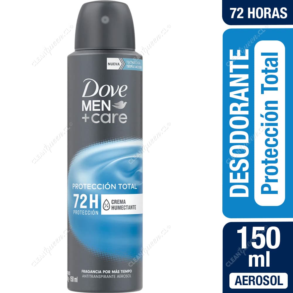 Dove Desodorante Aerosol Hombre Men+Care Protección Total 150 ml